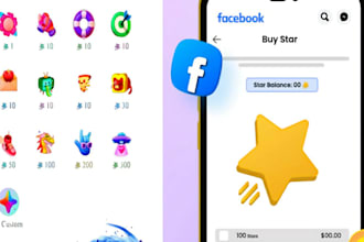provide facebook page or profile and telegram star