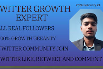organically grow your twitter account with real engagement