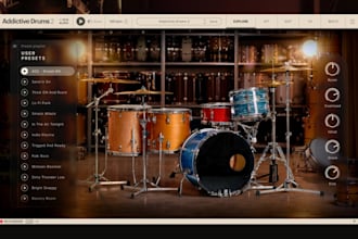 create drum patterns using virtual drums and vst