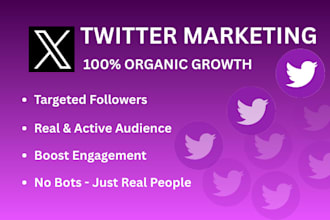 grow your twitter x with organic targeted followers