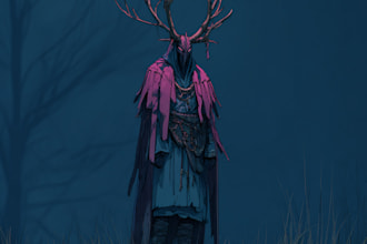 fantasy horror and fantasy horror character