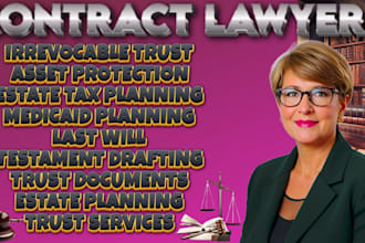 draft a compliant irrevocable trust for asset protection and estate planning