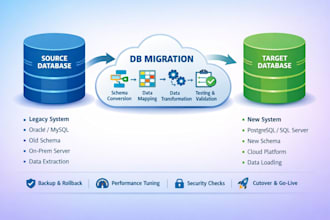 do cross database migration from postgresql to mssql and mssql to postgresql
