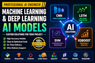 develop machine learning and deep learning ai models