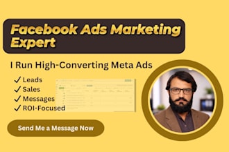 do facebook ads marketing and run meta ads for high ROI