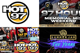 play and promote your song on hot 97 radio station