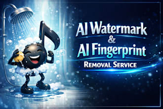 remove ai fingerprints and watermarks from your suno or other ai generated music