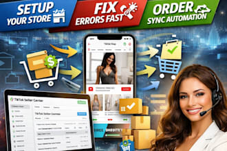 setup fix tiktok shop and shopify order sync fast