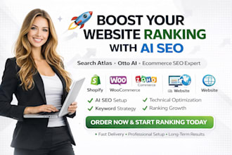 search atlas otto ai seo woocommerce shopify zoho commerce website boost ranking