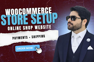 develop a professional woocommerce ecommerce website