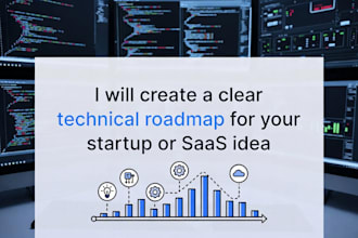 design a strategic technical roadmap for your saas or startup before you build