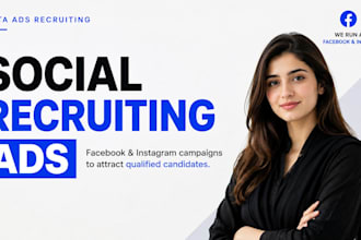run meta social recruiting ads to generate recruitment leads