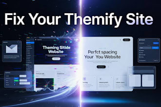 design, customize or fix themify wordpress website in 24h