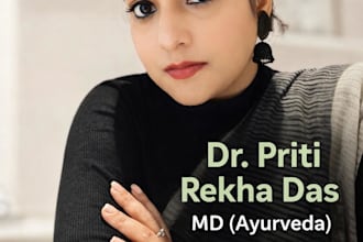 provide ayurvedic consultation for women health, gut detox and lifestyle support