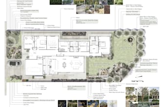 design your residential landscape, backyard and garden plans