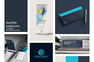 create brand identity, logo, and brand guidelines