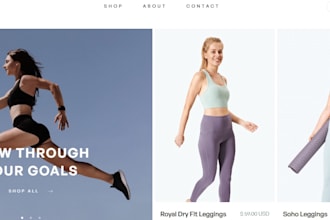 design fashion website clothing street wear website stylist website