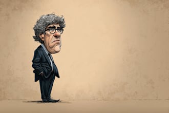 make a funny political cartoon for you