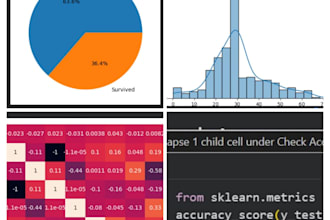build and train a machine learning model on your data