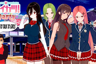 create custom koikatsu characters and anime avatars vrc avatar gmod character