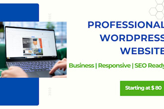create wordpress website or woocommerce store SEO optimised
