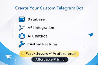 build a custom telegram bot with nodejs