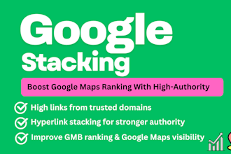 boost rankings map stacking, google stacking