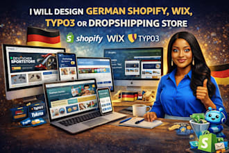 design german shopify website typo3 websitewix redesign squarespace shopify SEO