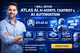 setup atlas ai ai agent chatbot and ai automation