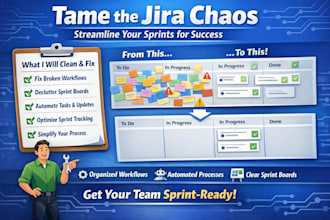 fix jira chaos clean workflows automate tasks and organize sprint boards