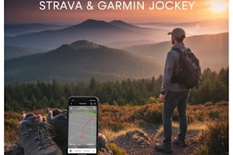 be your professional fitness jockey for strava and garmin