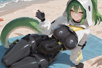 create an anime artwork of your dreams