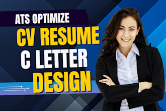 make professional ats cv resume maker update build cover letter optimize design