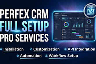 install and set up perfex CRM professionally