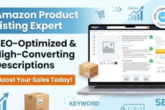 write top amazon listing SEO product descriptions