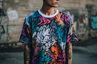 design t shirt and typography t shirt design