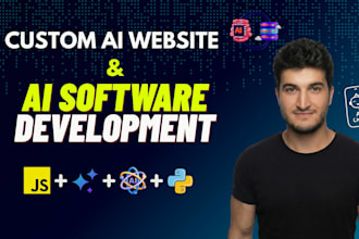 do your full stack website development, ai software, ai website and ai chatbots