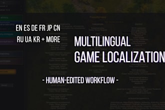 translate and localize your game to ukrainian and russian