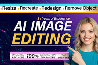 fix, edit, face swap and generate ai images using photoshop and ai