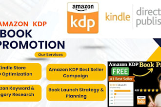 promote amazon book ebook KDP ads, book promotion and advertise your ebook