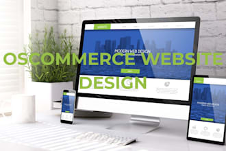 design oscommerce website, fix oscommerce website