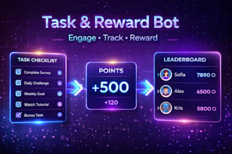 create telegram task reward bot with referral tracking
