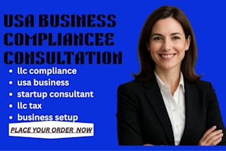 guide you on USA llc compliance, taxes and business setup