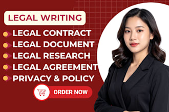 draft legal contract gdpr privacy policies, saas agreements legal documents
