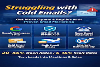 email outreach google workspace cold email marketing bulk email blast smartlead