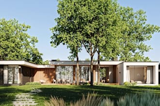 redesign single floor house,coastal farmhouse remodel,dwg to 3d render,floorplan