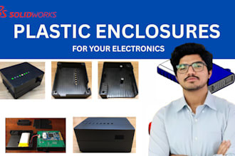 design a custom pcb enclosure, product casing, or housing for your electronics