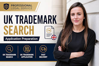 conduct a UK trademark search and prepare your UK trademark application