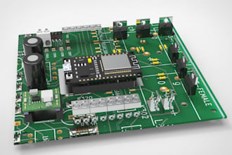 design embedded system, esp32, stm32, firmware and pcb hardware