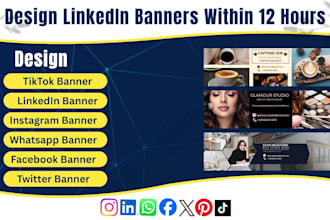 design professional facebook, linkedin covers banners ads